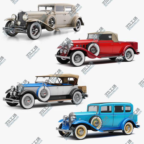 images/goods_img/20210312/Retro Cars Collection 3D model/1.jpg